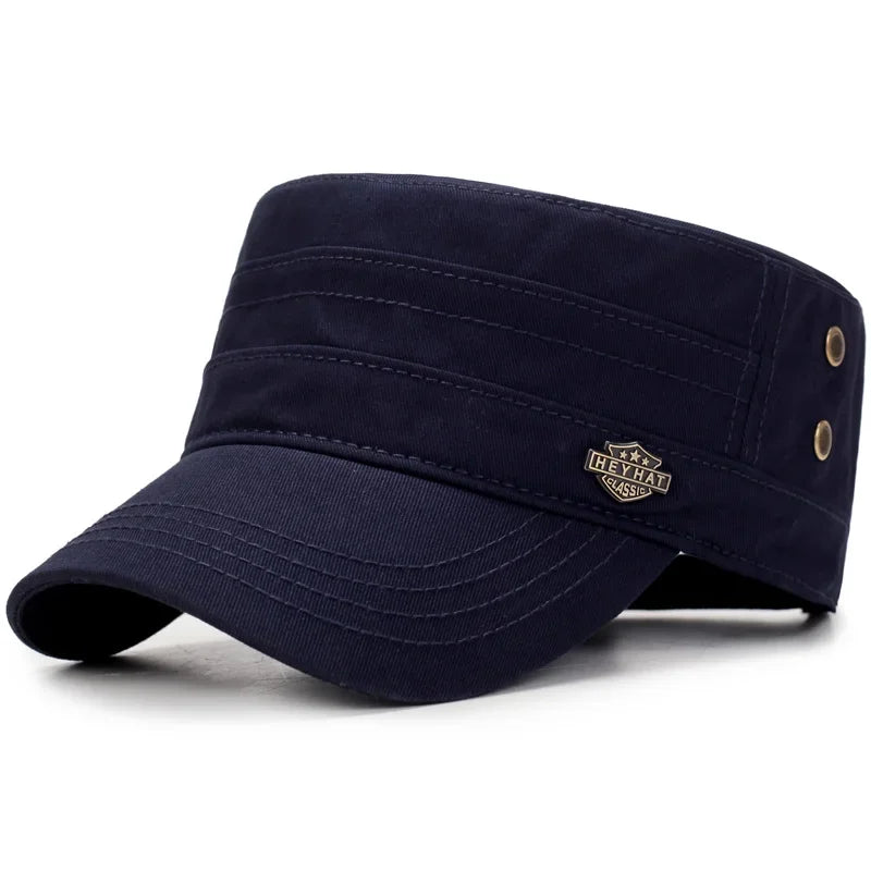 Casquette Militaire Bleu Marine