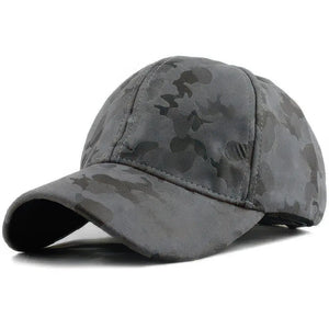 Casquette Militaire Grise avec Camouflage