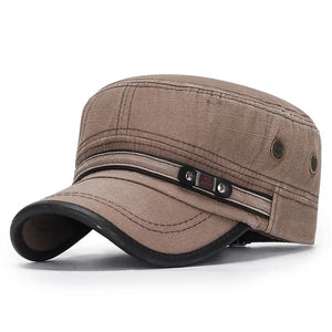 Casquette Militaire Marron
