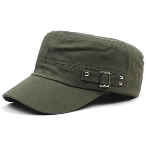 Casquette Militaire Verte Boucle