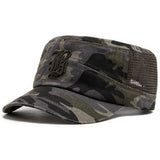Casquette Style Militaire Gris