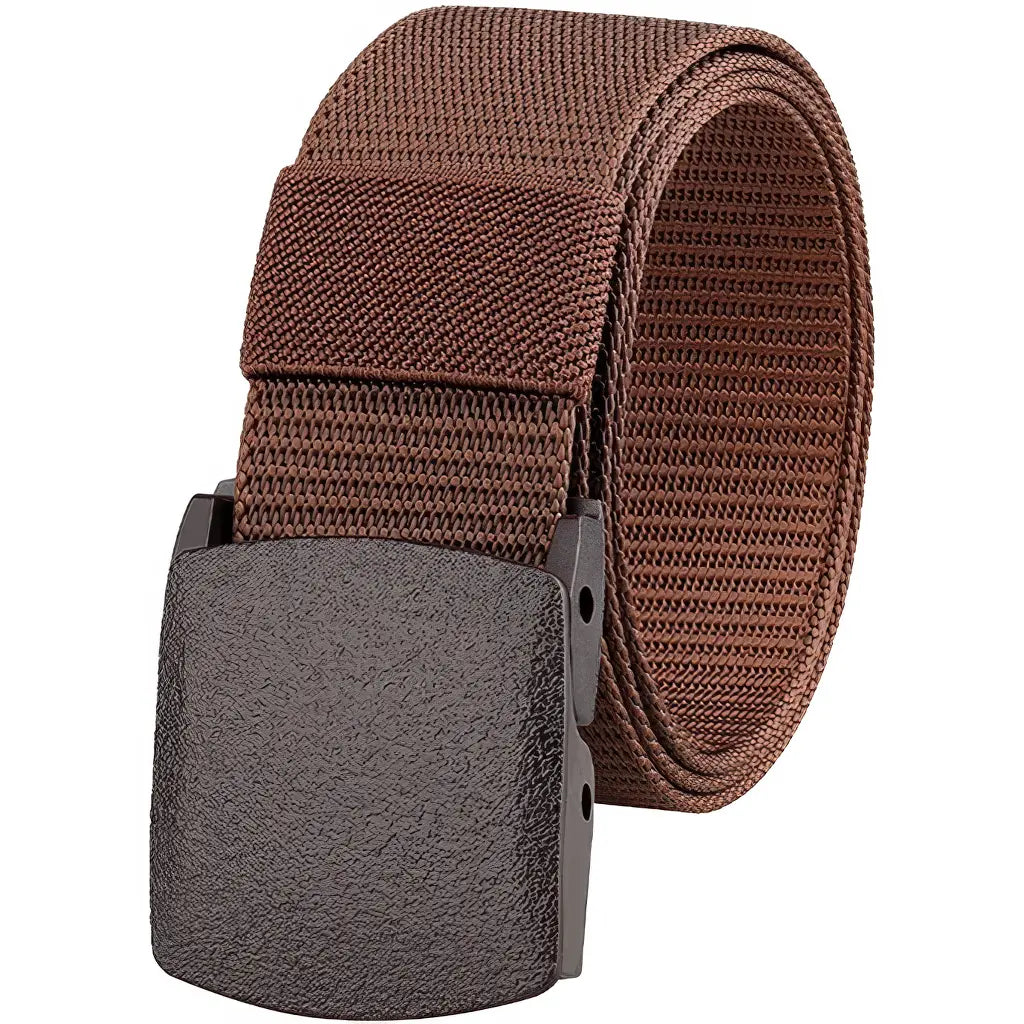 Ceinture Française Militaire Marron