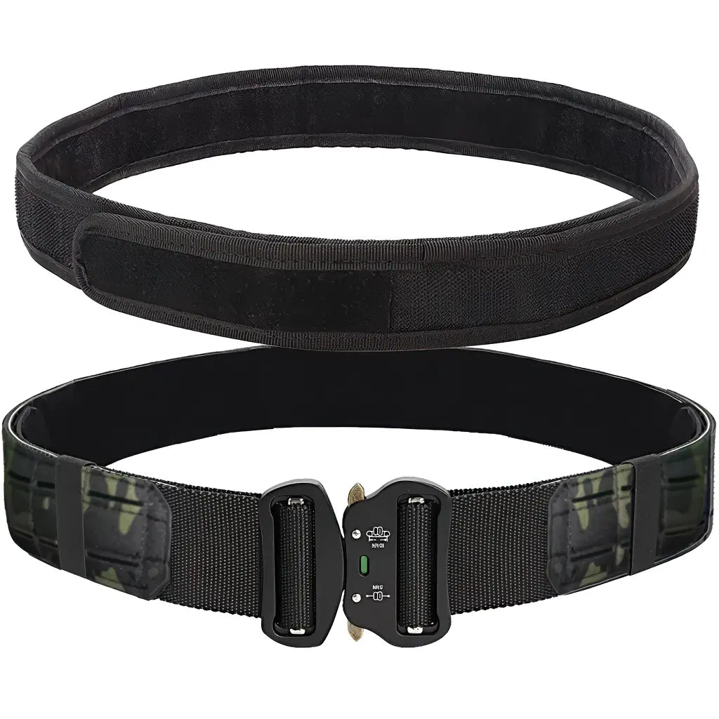 Ceinture Militaire Kaki Noir