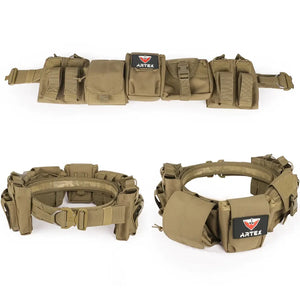 Ceinture Tactique Équipée Coyote