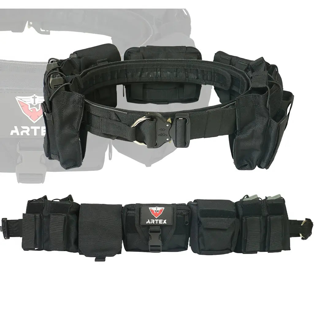 Ceinture Tactique Équipée Noir