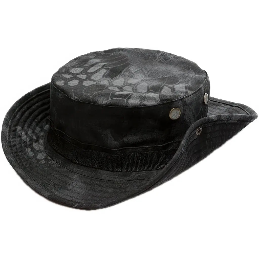 Chapeau Jungle Militaire Noir