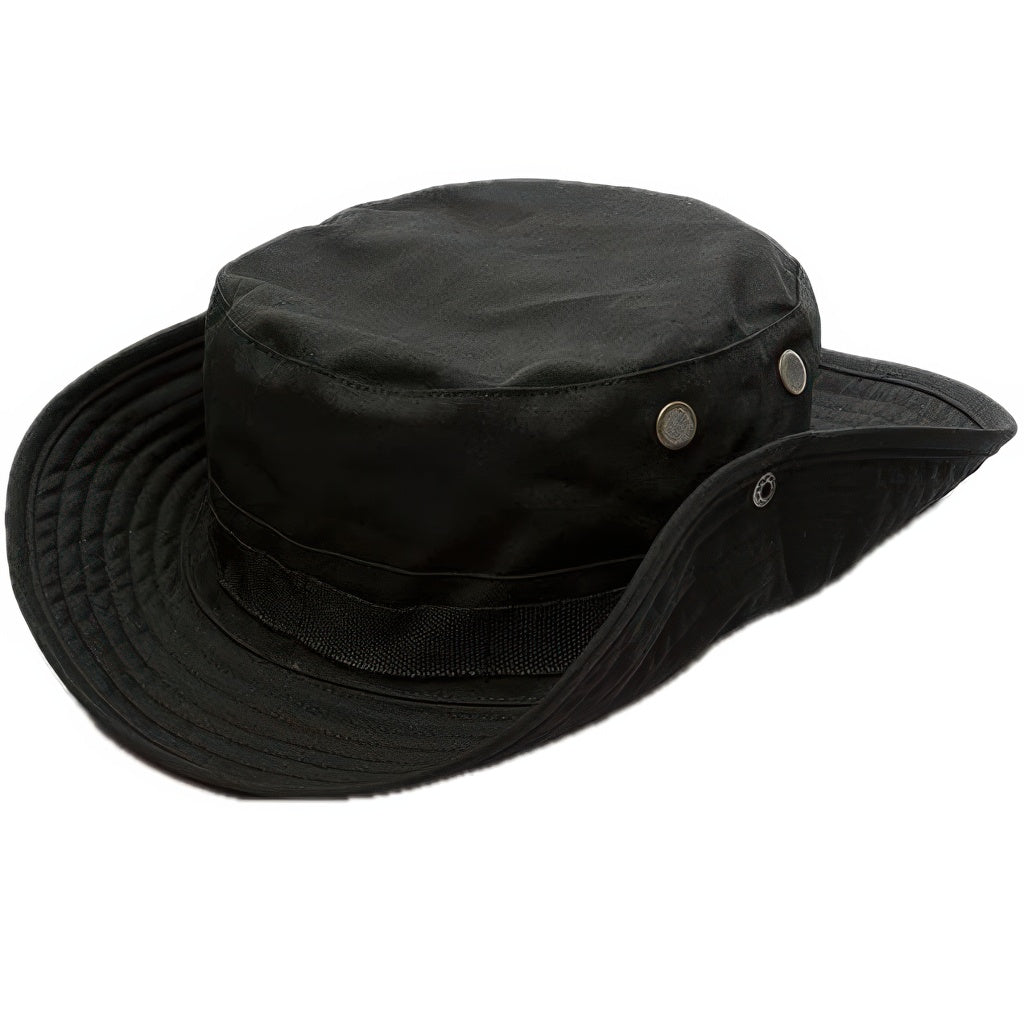 Chapeau de Pêche Militaire Noir
