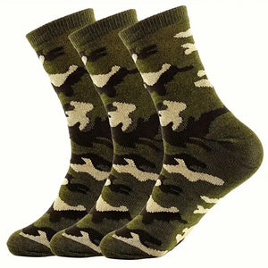 Chaussettes Militaires Hiver Vertes
