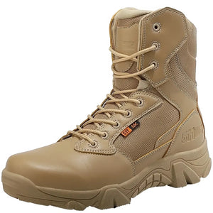 Chaussures Rangers Cuir Beiges