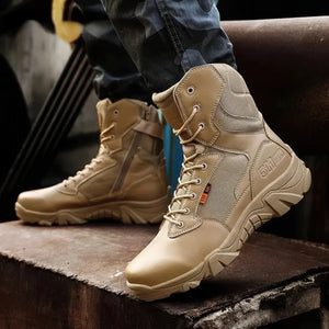 Chaussures Rangers en Cuir