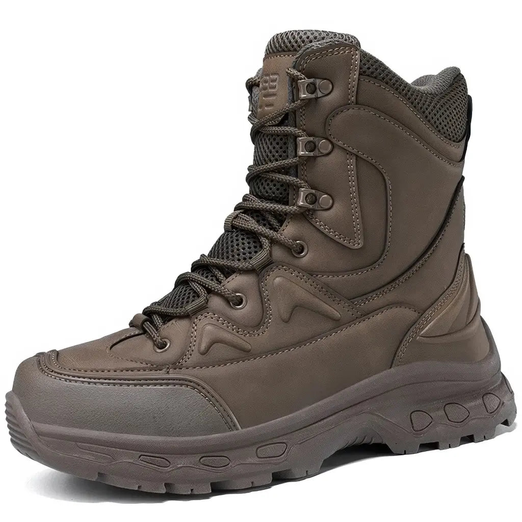 Chaussures Rangers Police Marron