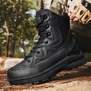 Chaussures Rangers Police Noires