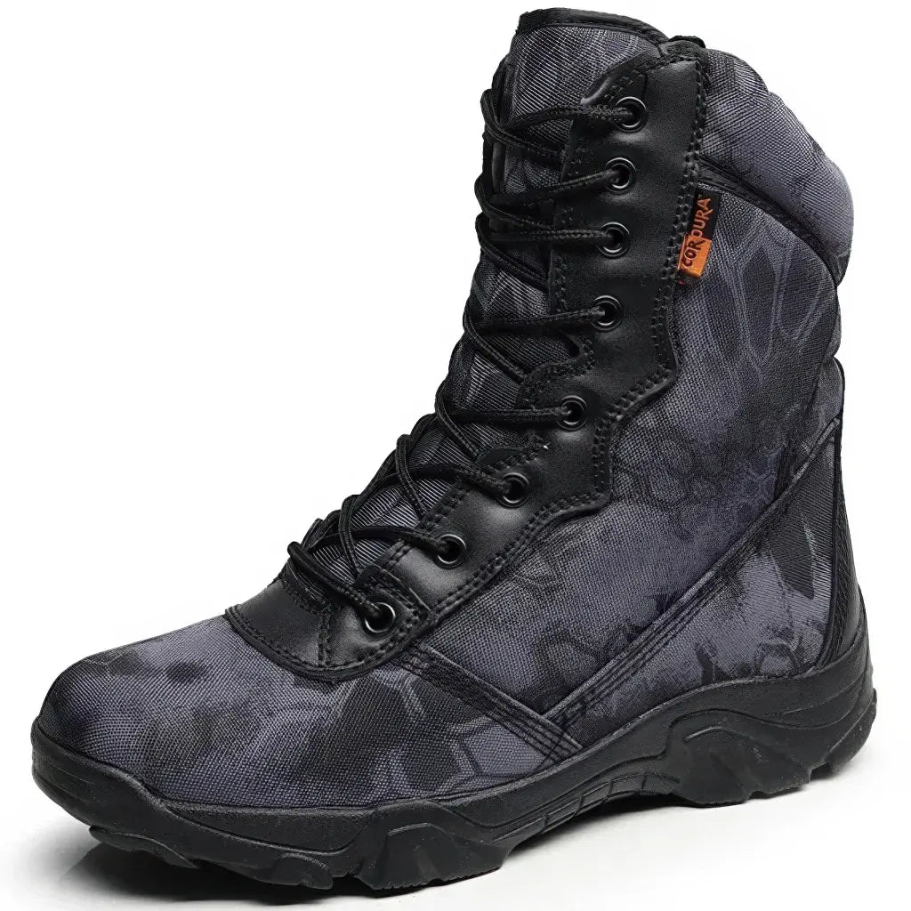 Chaussures Rangers US Grises