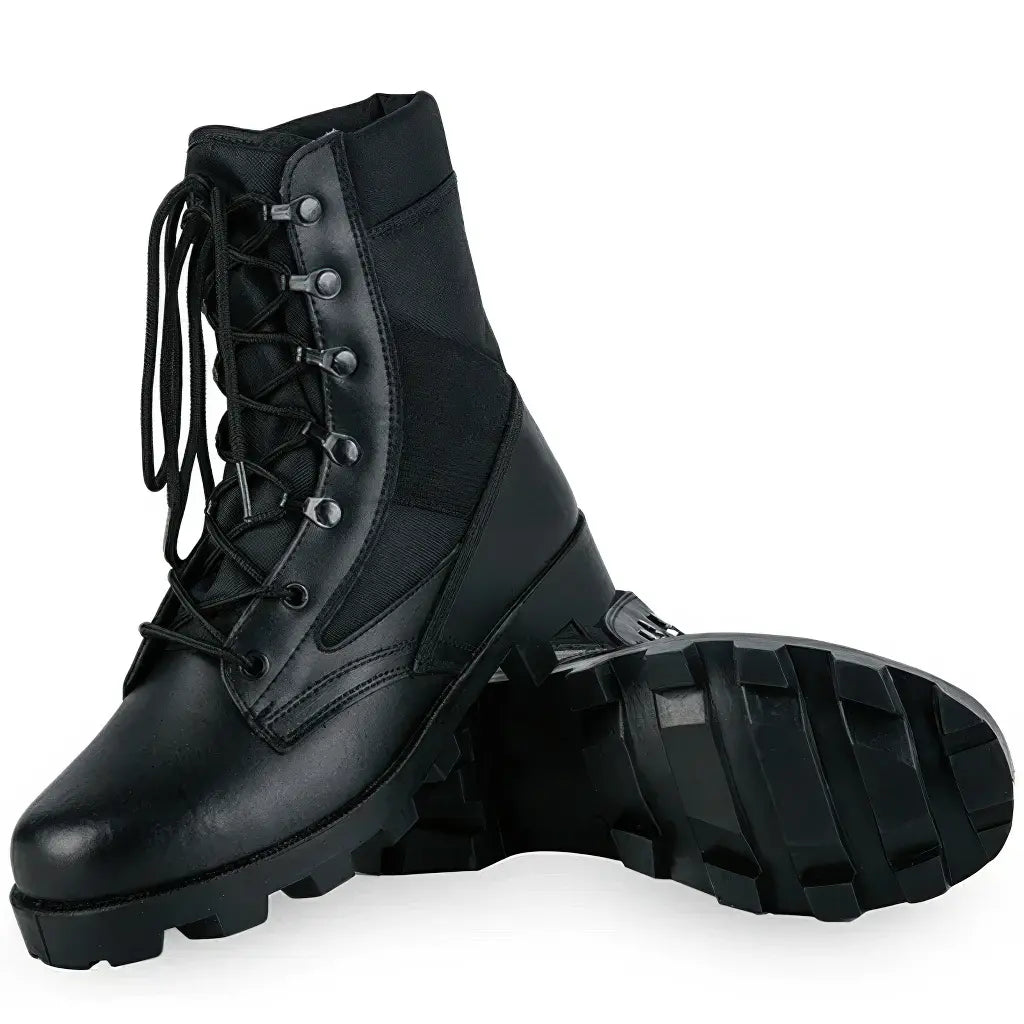 Chaussures Type Rangers Homme Noires