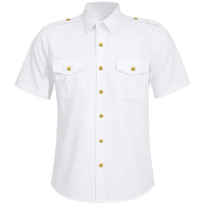 Chemise Blanche Uniforme Militaire