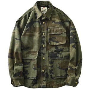 Chemise Camouflage Militaire Homme
