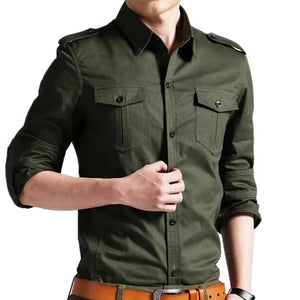 Chemise Épaulettes Militaire