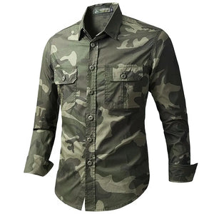 Chemise Homme Style Militaire
