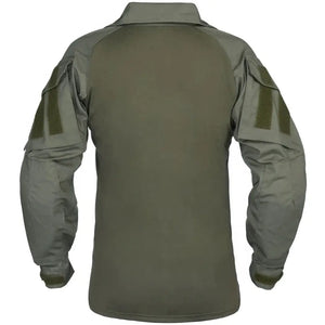 Chemise Kaki Style Militaire Arrière
