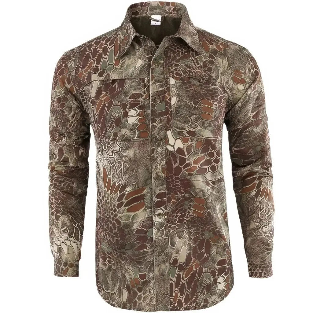 Chemise Militaire Américaine Marron