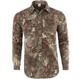 Chemise Militaire Américaine Marron