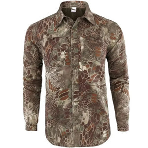 Chemise Militaire Américaine Marron