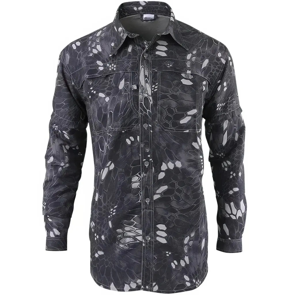 Chemise Militaire Américaine Noire