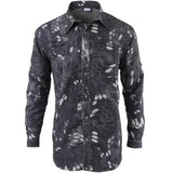 Chemise Militaire Américaine Noire