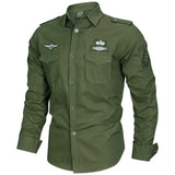 Chemise Militaire Homme Surplus vert