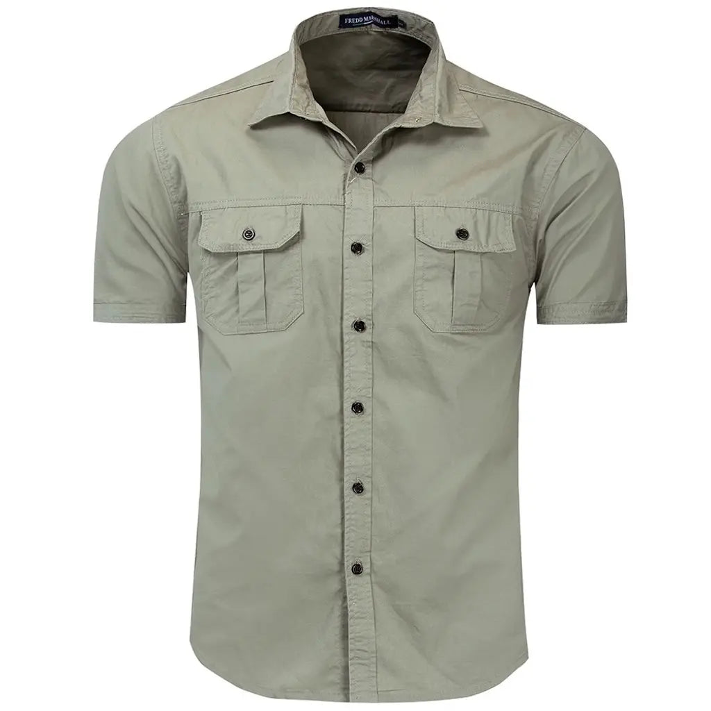 Chemise Militaire Manche Courte