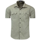 Chemise Militaire Manche Courte