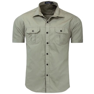 Chemise Militaire Manche Courte