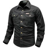 Chemise Militaire Noire