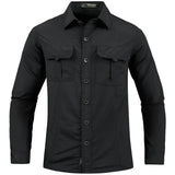 Chemise Militaire Noire