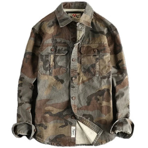 Chemise Montagne Militaire Grise