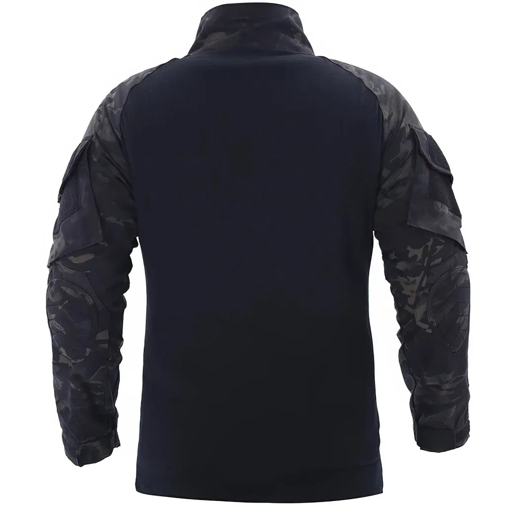 Chemise Tactique Noire Arrière