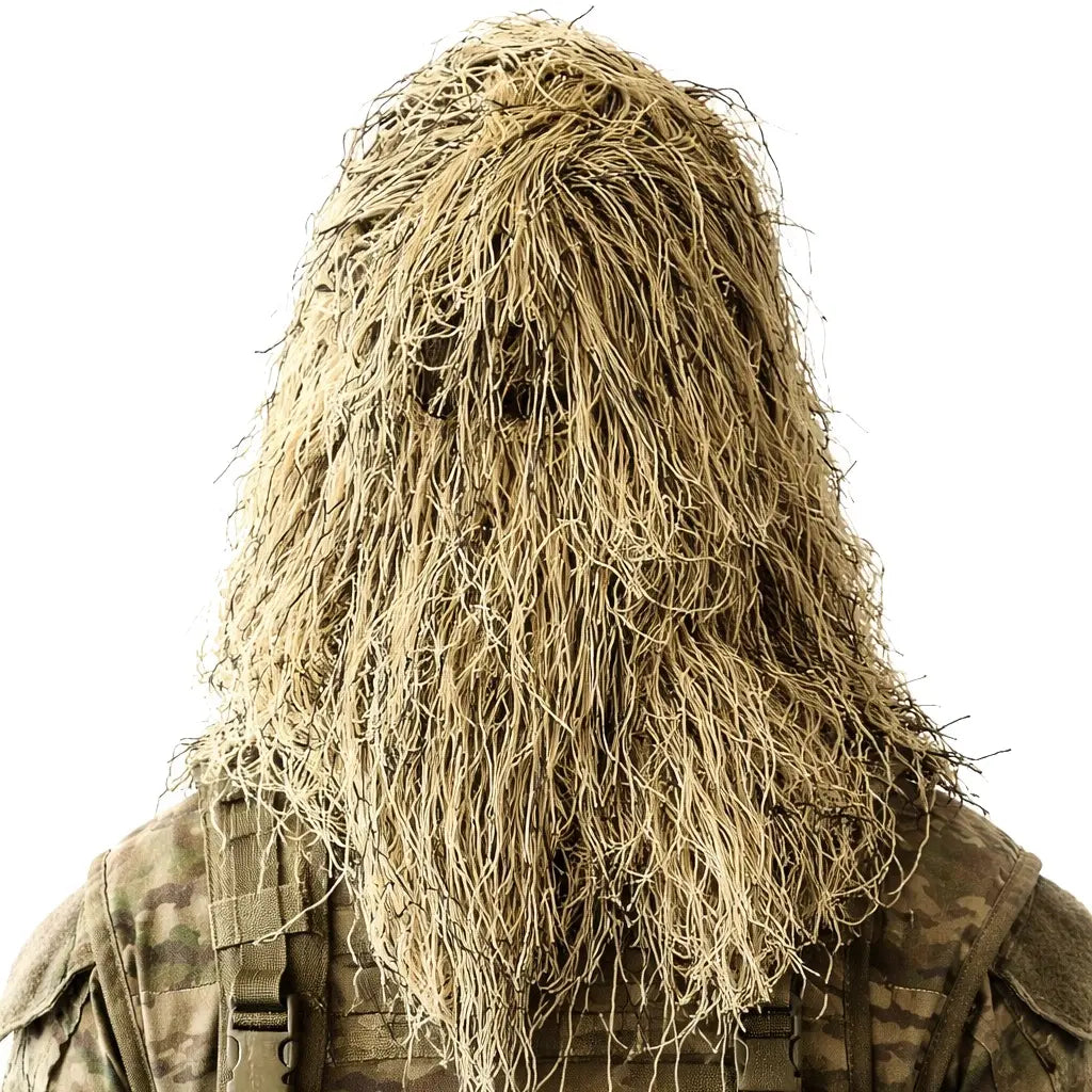 Couvre Casque Ghillie Désert