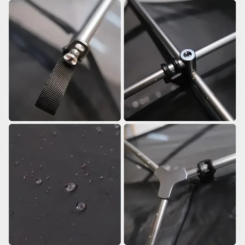 Détails Lit Camp Militaire Moustiquaire