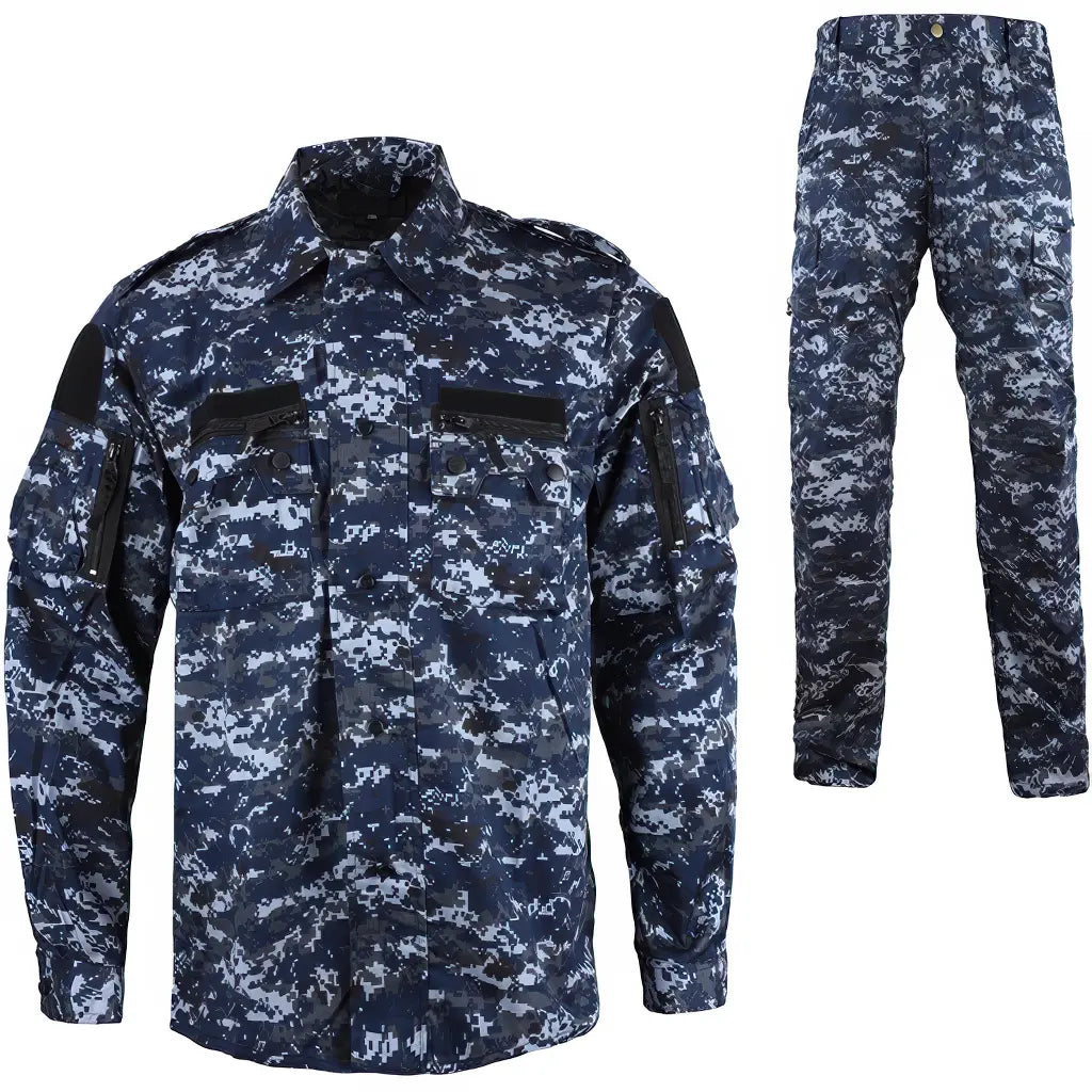 Ensemble Bleu Militaire