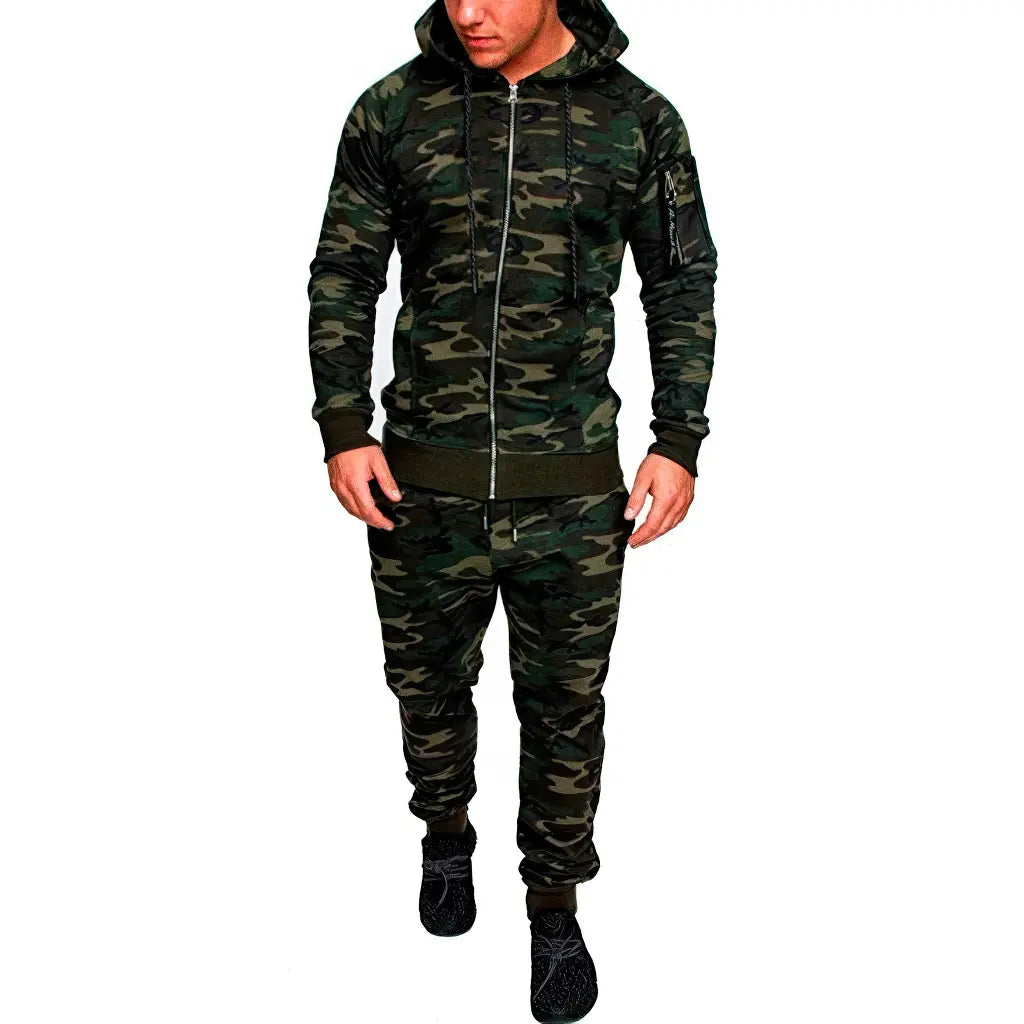 Ensemble Homme Jogging Militaire