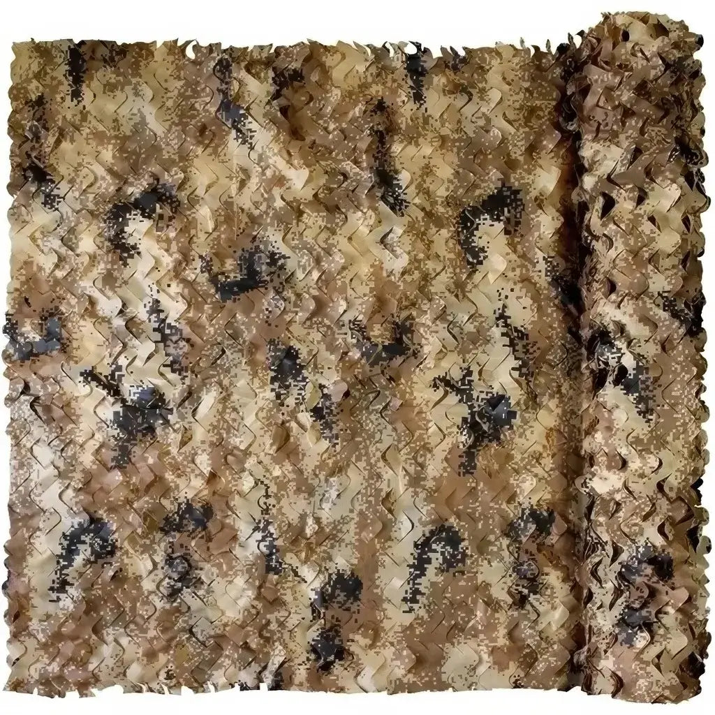 Filet de Camouflage Militaire Grande Taille Sable