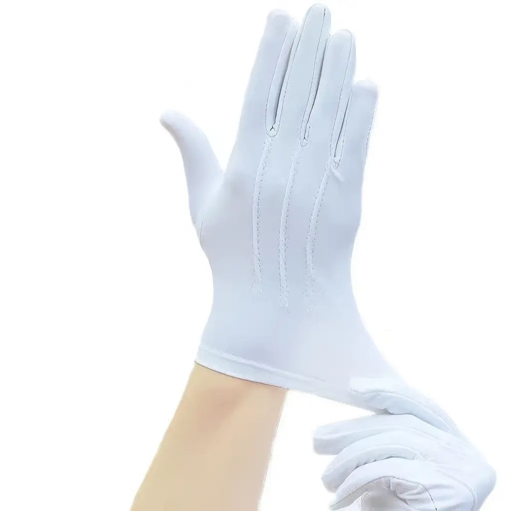 Gant Cérémonie Militaire Blanc