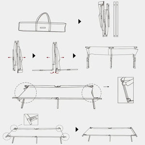 Guide Installation Lit de Camp Militaire en Bois