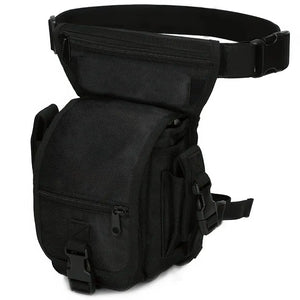 Sacoche de Jambe Militaire Noire