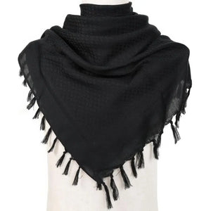 Shemagh Militaire Noir