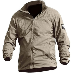 Veste Militaire Été Homme Beige