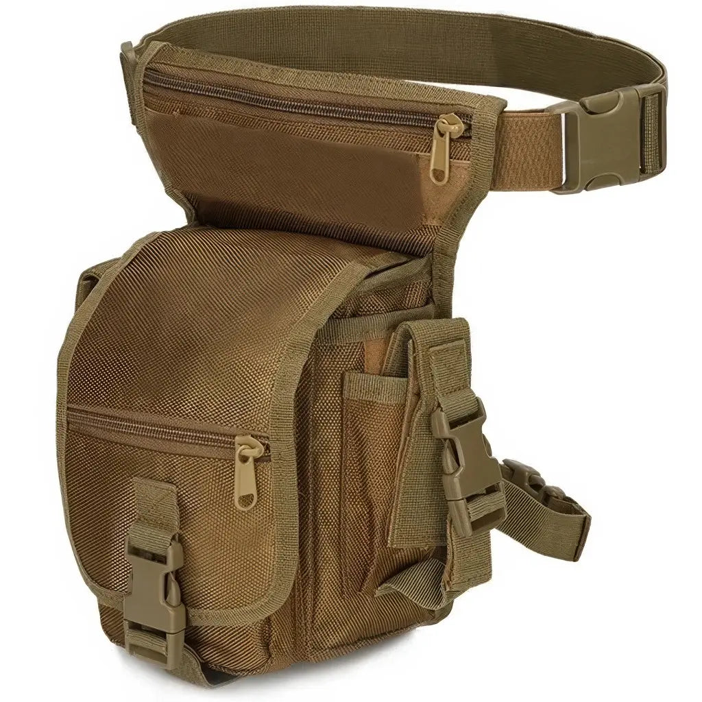 Sacoche de Jambe Militaire Coyote