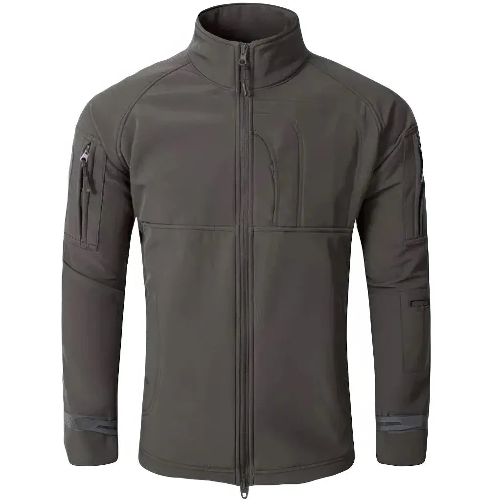 Veste Tactique Homme Hiver Grise