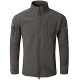 Veste Tactique Homme Hiver Grise