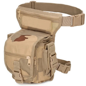 Sacoche de Jambe Militaire Désert